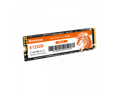 Ổ cứng SSD NVME Bestoss GM228 128GB/256GB/512GB/1TB - Đọc/Ghi 2300/1600MB/s (NVMe PCIe Gen3x4, M2.2280)